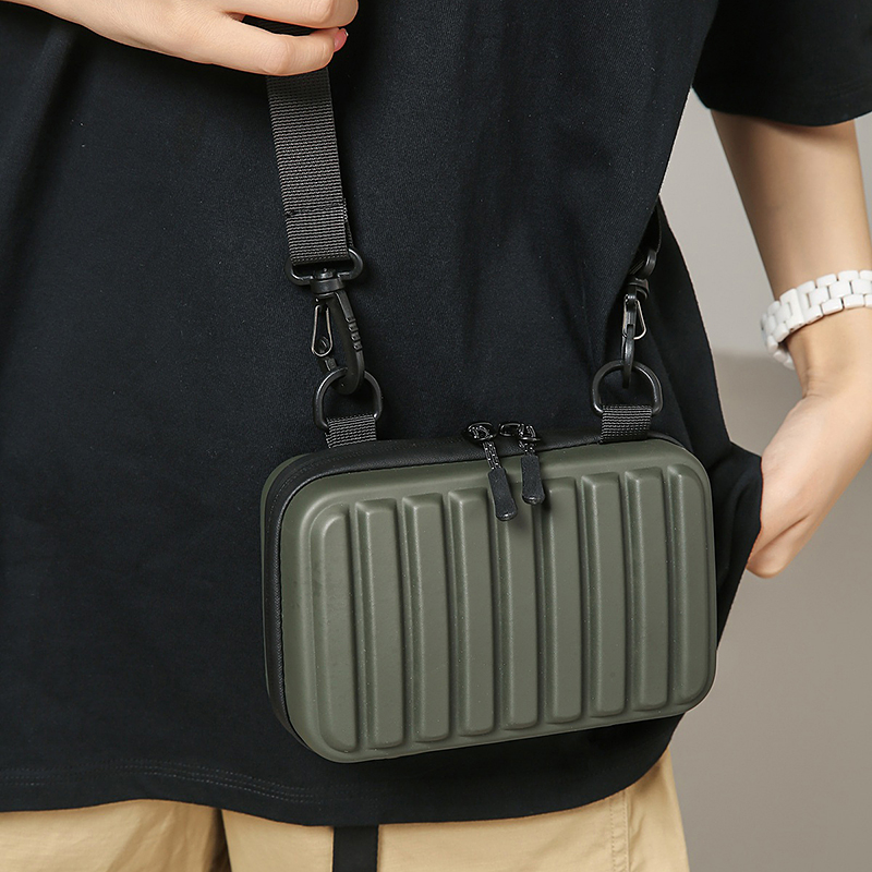 Women Bags Green - Unisex Vrije tijd Schoudertas Legergroen PVC