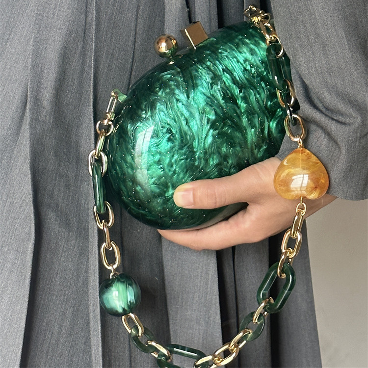 Women Bags Green - Banket Nieuwe Acryl Clutch Bag Dames