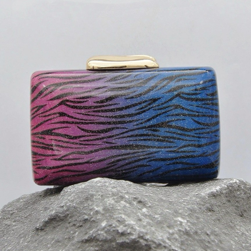 Women Bags Green - Acryl clutch bag dames designer avondfeest