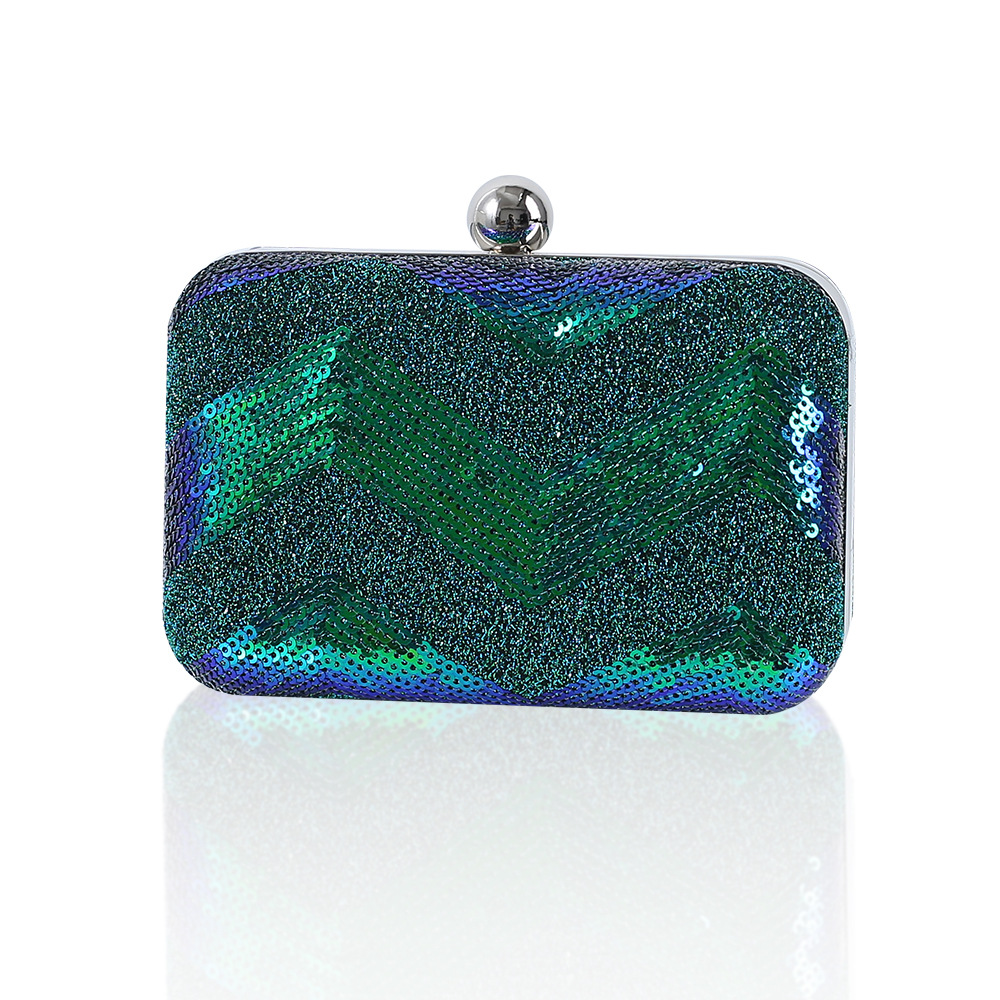 Women Bags Green - Groene Clutch Tassen Luxe Designer Pailletten