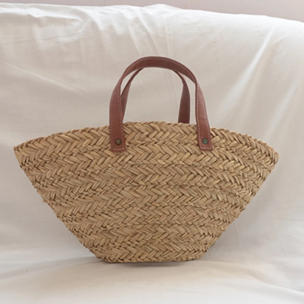 Woven Straw Bag - Boheemse Stro Rotan Tassen voor Vrouwen