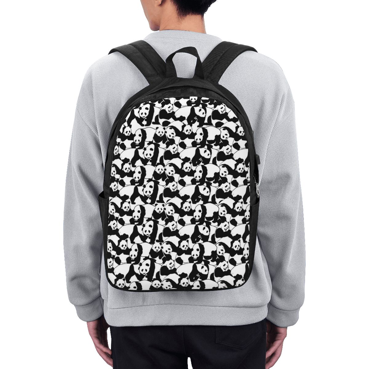 Women Bags College - Panda Patroon Rugzak Reisnotebooktas Computer Student