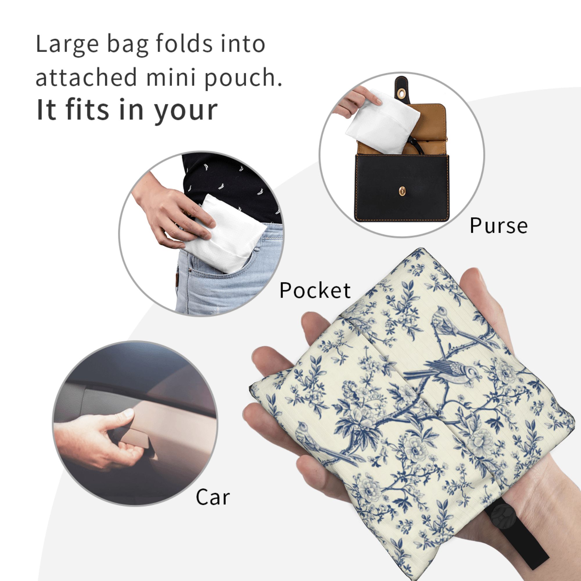 Recycling Vintage Toile De Jou - Women Bags Vector recensie en prijs