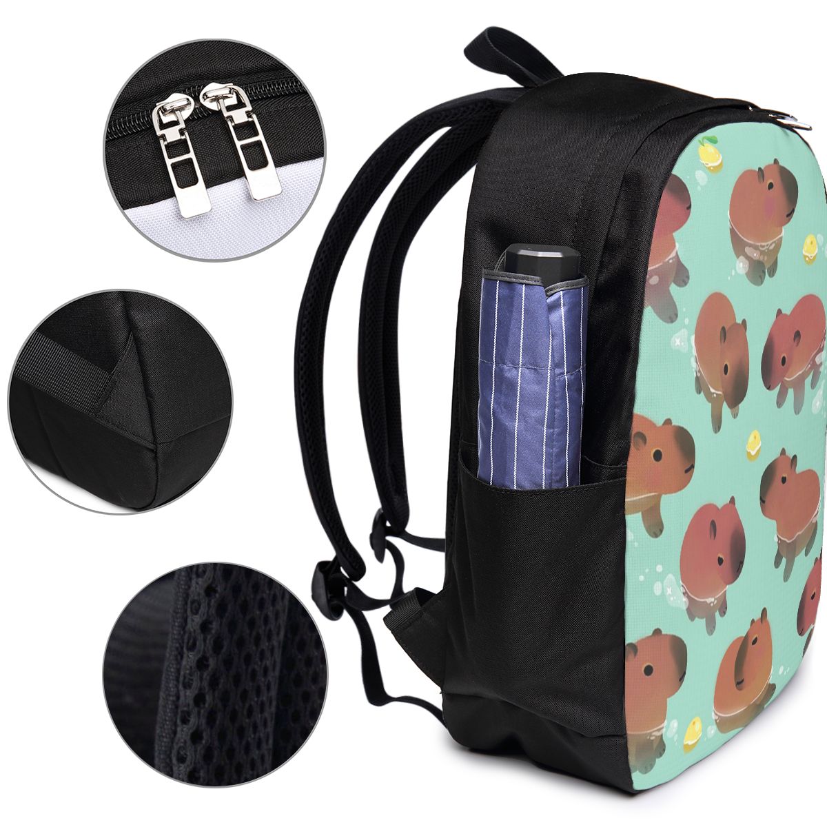 Capybara Dierenpatroon Rugzak  - Women Bags College recensie en prijs