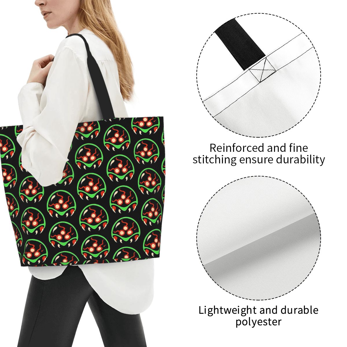 Metroid Vector Shopping Tote B - Women Bags Vector recensie en prijs