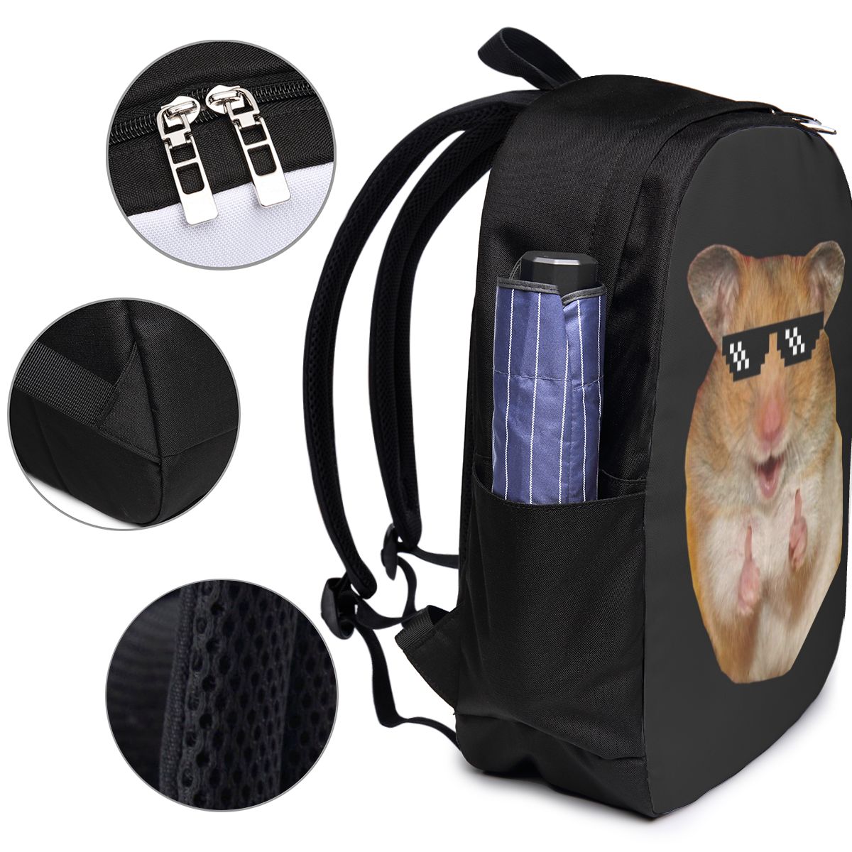 Grappige hamster rugzak reisno - Women Bags College recensie en prijs