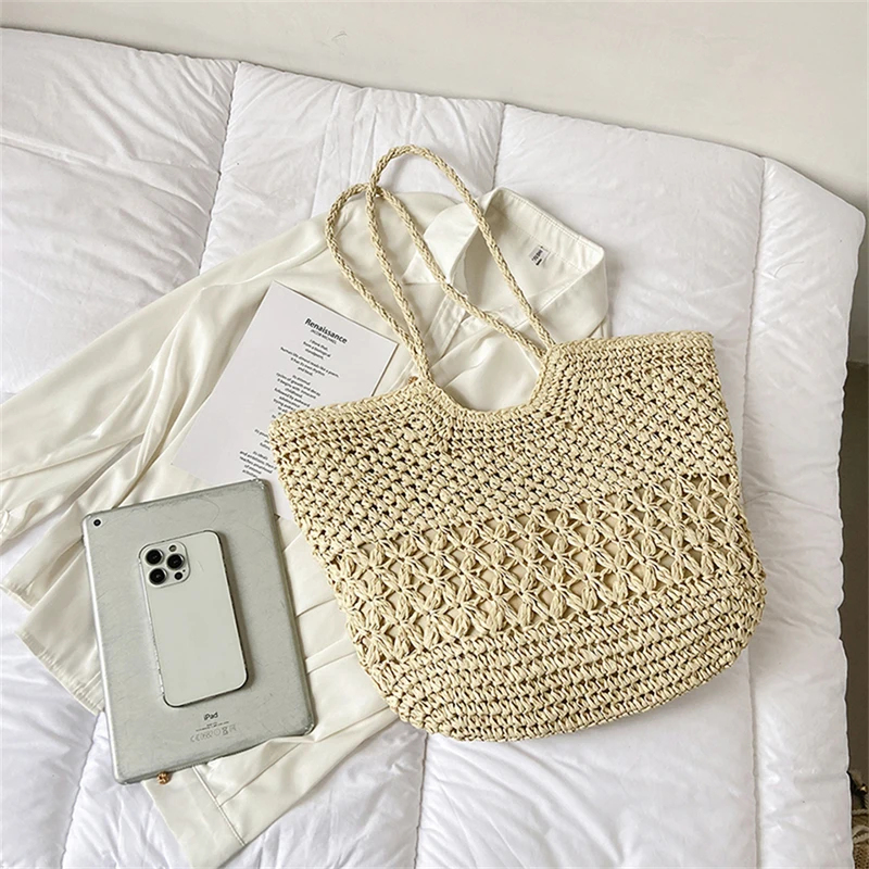 Casual design strogeweven tass - Woven Straw Bag recensie en prijs