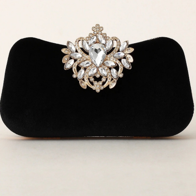 Donkergroene fluwelen clutch t - Women Bags Green recensie en prijs