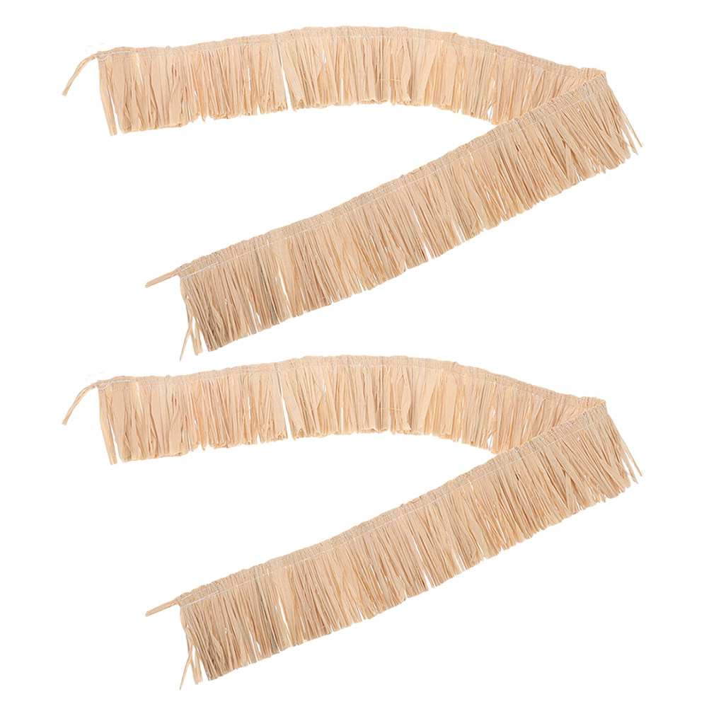 2 Stuks Raffia Fringe Trim Gew - Woven Straw Bag recensie en prijs