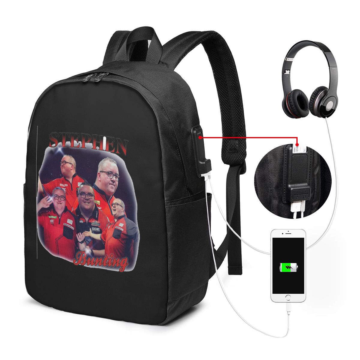 Stephen Bunting Bootleg Rugzak - Women Bags College recensie en prijs