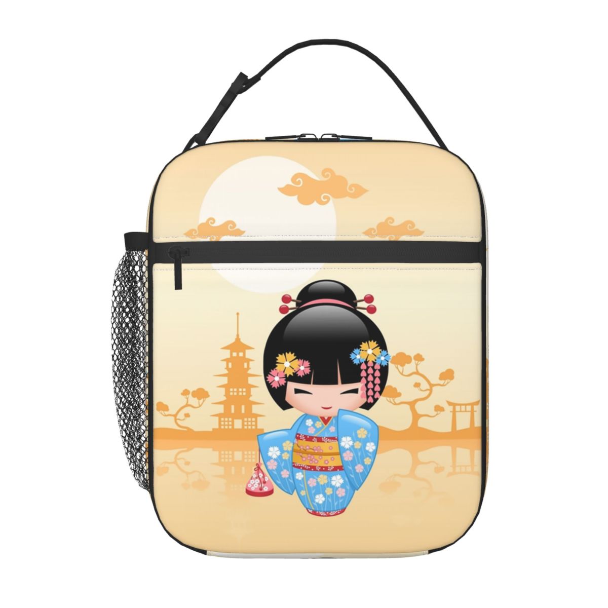 Japanse Maiko Kokeshi Pop Geïs - Women Bags Vector recensie en prijs