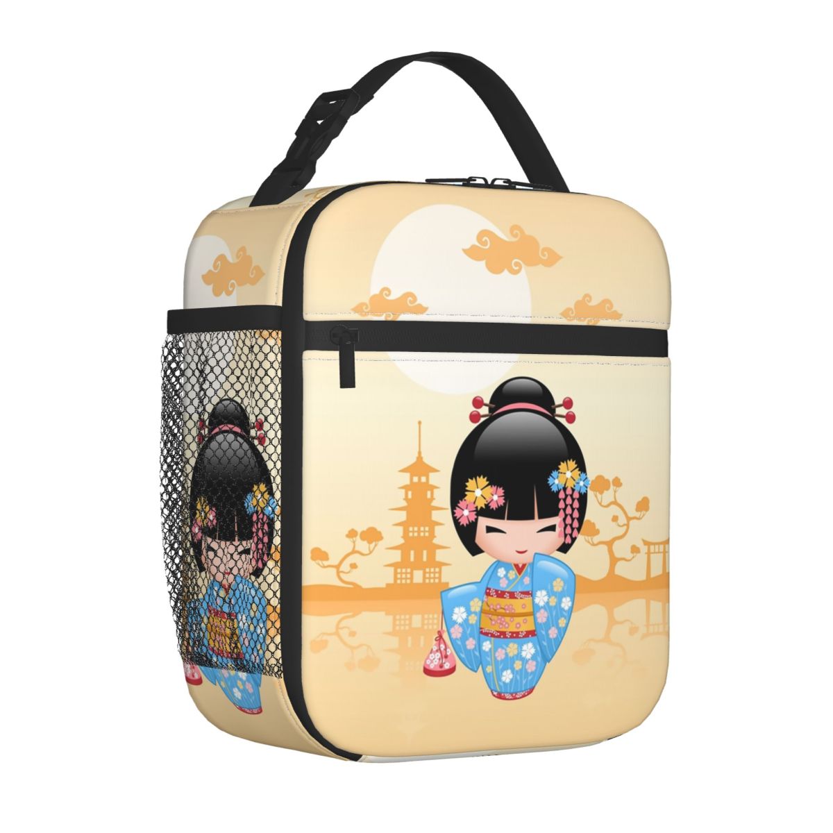 Japanse Maiko Kokeshi Pop Geïs - Women Bags Vector recensie en prijs