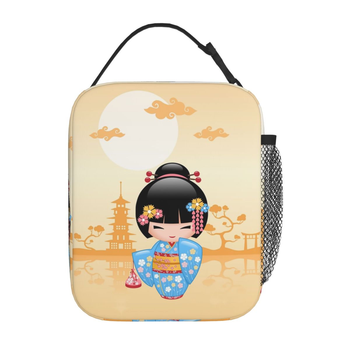 Japanse Maiko Kokeshi Pop Geïs - Women Bags Vector recensie en prijs