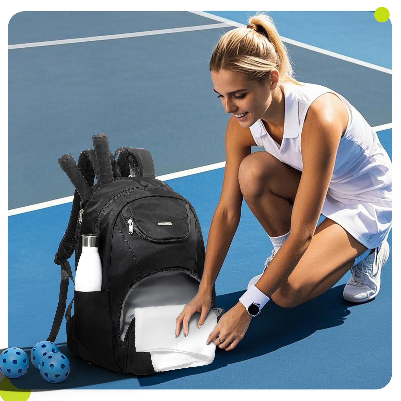 Tennistas Tennisrugzak 2 racke - Women Bags Casual recensie en prijs