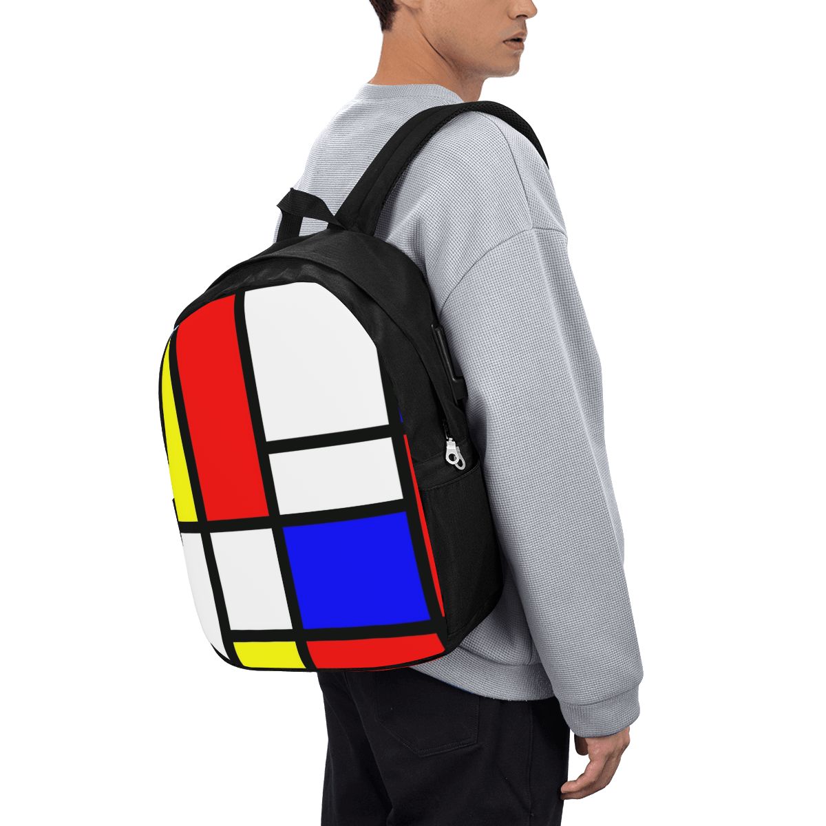 Piet Mondriaan Compositie Rugz - Women Bags College recensie en prijs