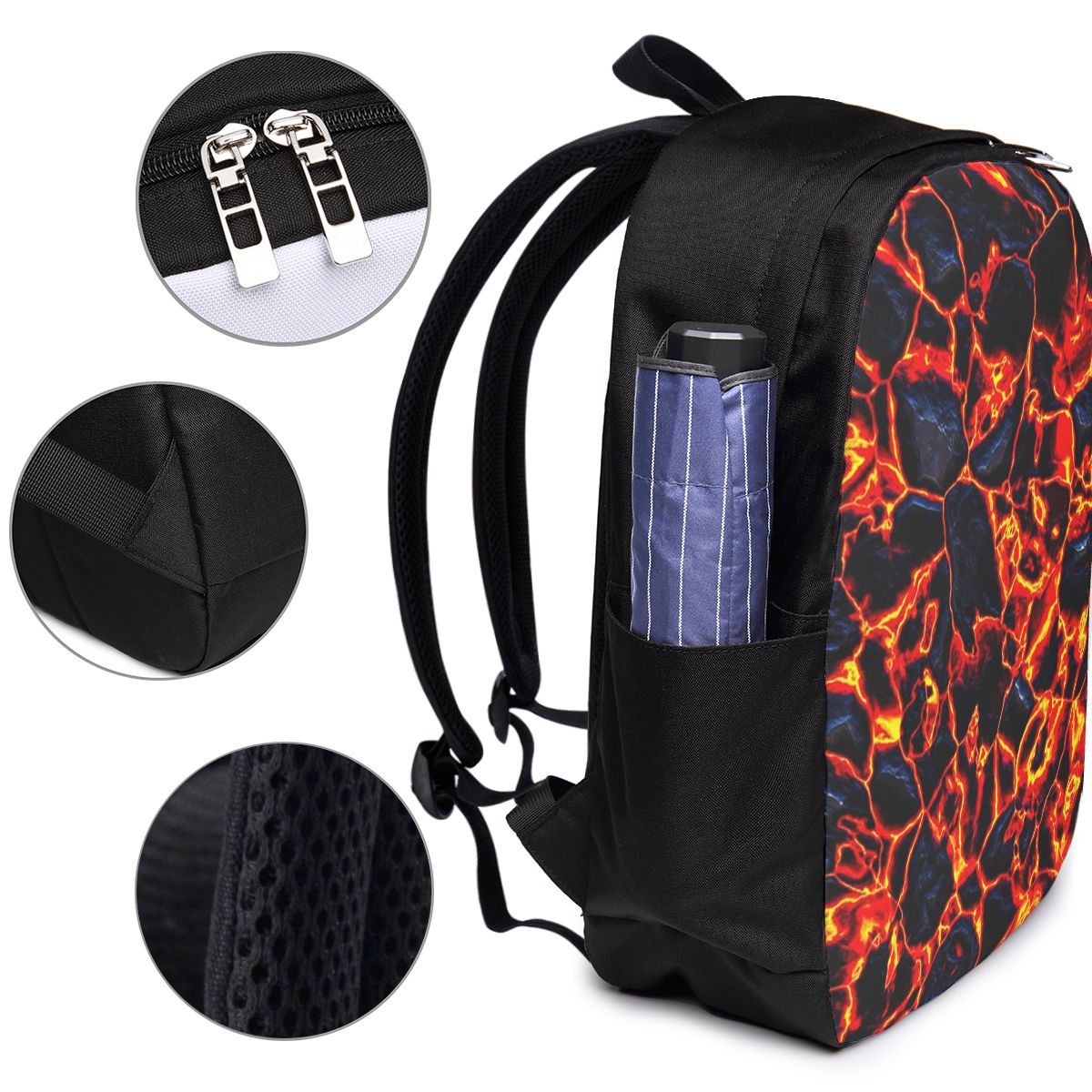Magma Volcano Lava Fire Rugzak - Women Bags College recensie en prijs