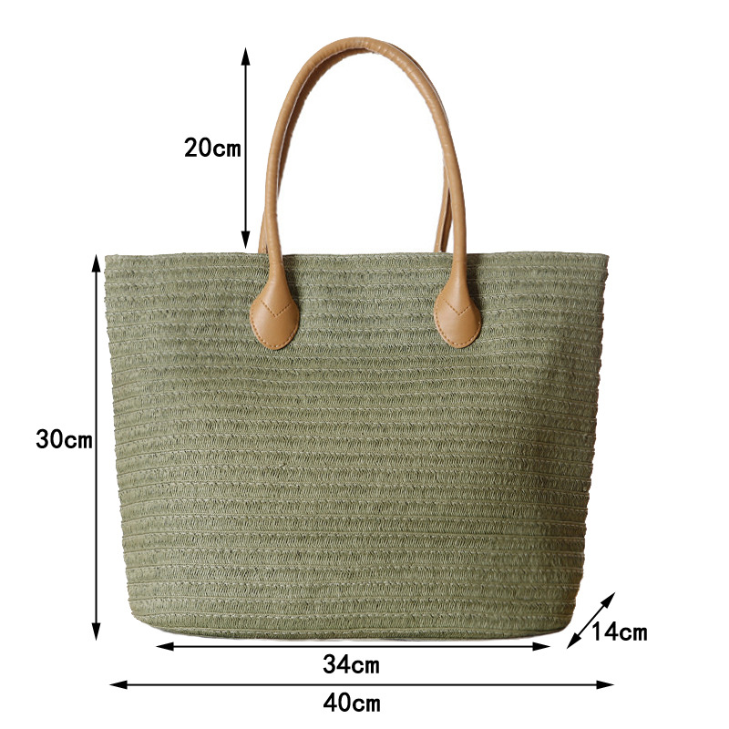 Zomer Reizen Handgemaakte Tass - Woven Straw Bag recensie en prijs