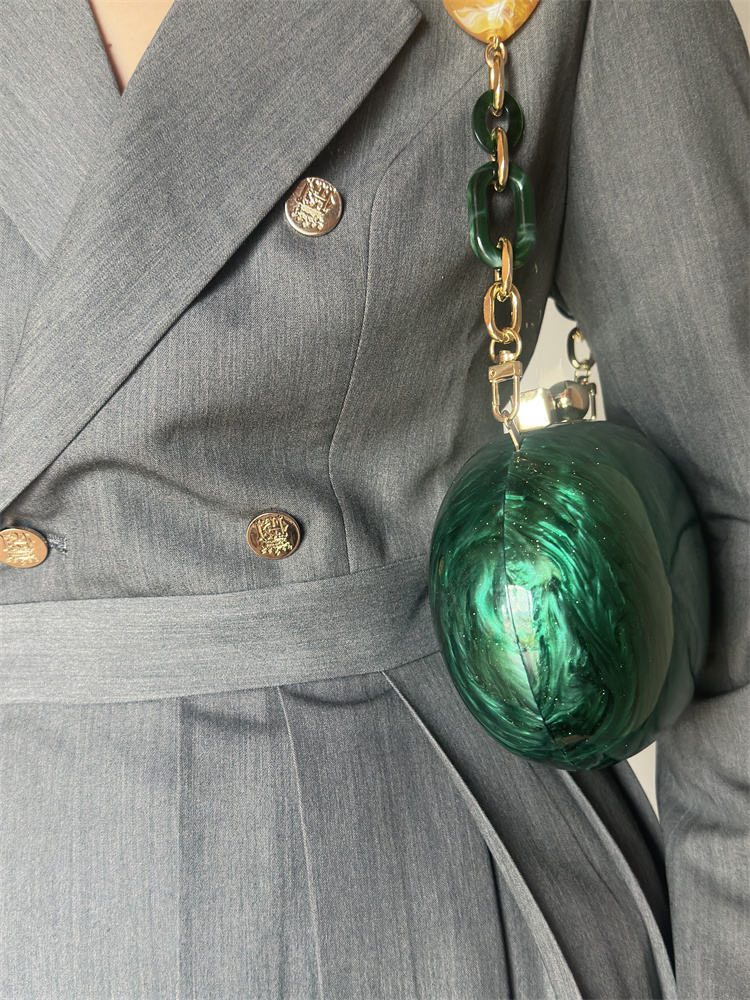Banket Nieuwe Acryl Clutch Bag - Women Bags Green recensie en prijs