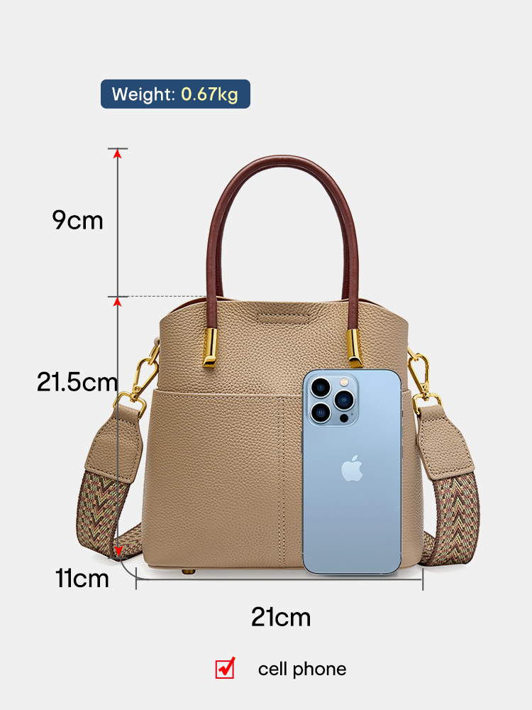 Zency lederen emmertas van top - Women Bags Green recensie en prijs