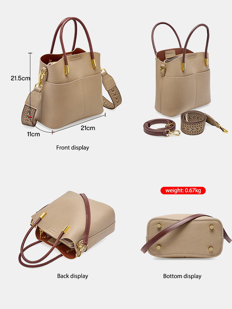 Zency lederen emmertas van top - Women Bags Green recensie en prijs