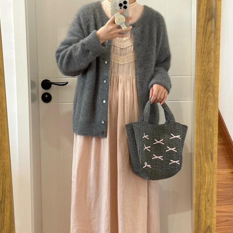 Grote capaciteit grijze draagt - Women Bags Grey recensie en prijs