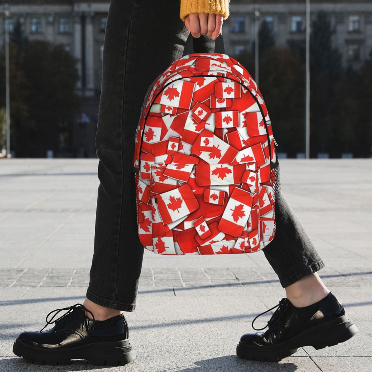 Rugzak met Canadese vlagpatroo - Women Bags Canada Sale recensie en prijs