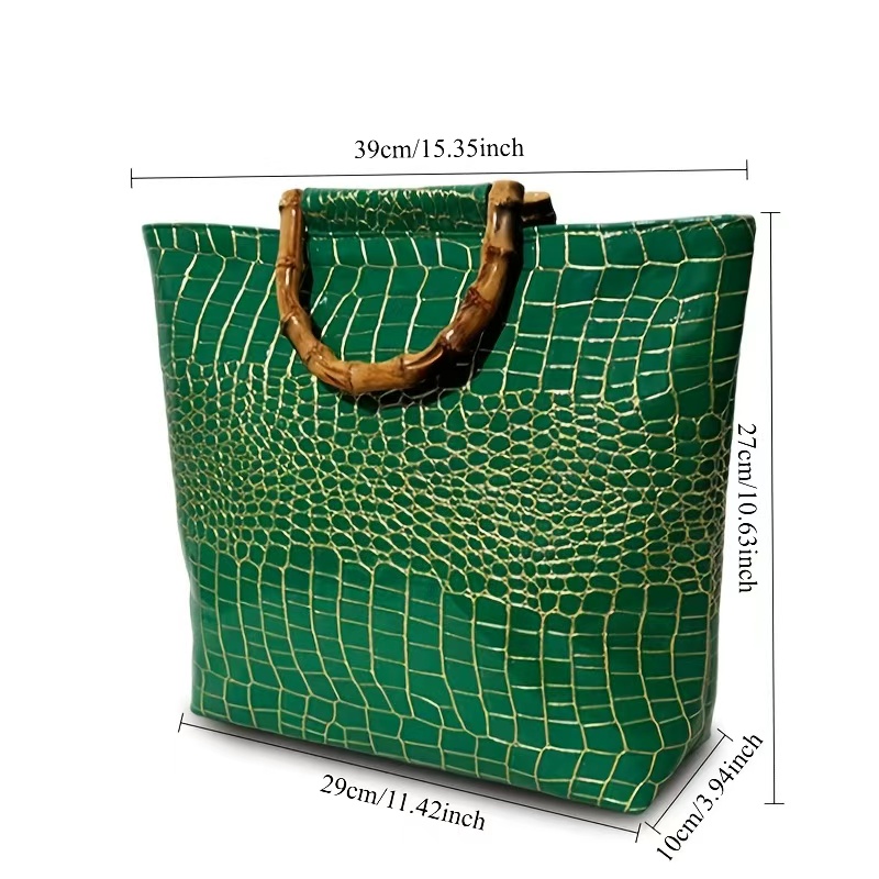 Luxe imitatieleer handtas in s - Women Bags Green recensie en prijs