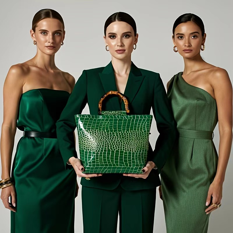 Luxe imitatieleer handtas in s - Women Bags Green recensie en prijs