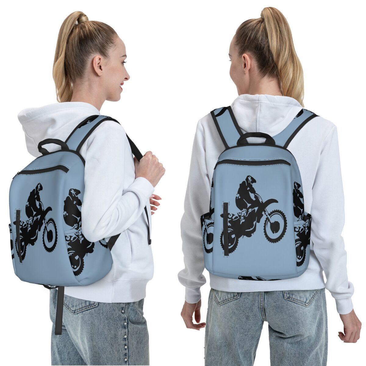 Moto X Dirt Bike Monotone Vect - Women Bags Vector recensie en prijs