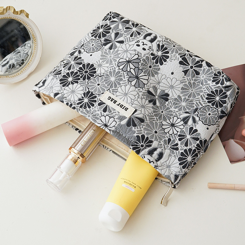 Zilvergrijze bloem dames make- - Women Bags Grey recensie en prijs