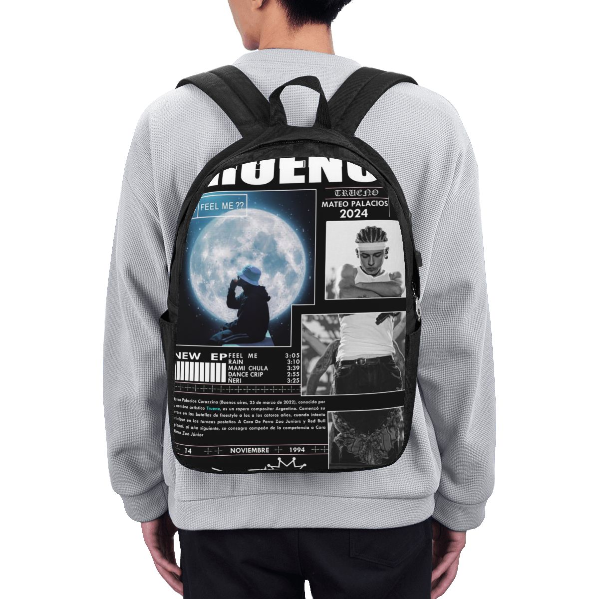 Grappige Trueno Hip Hop Rapper - Women Bags College recensie en prijs