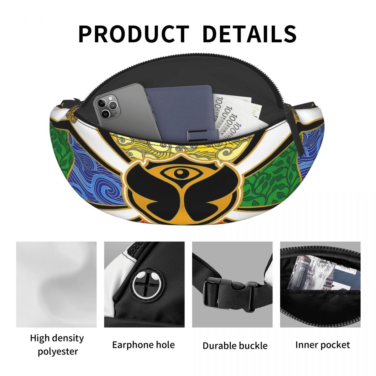 Tomorrowland Party Fanny Bag O - Women'S Bags Everyday recensie en prijs