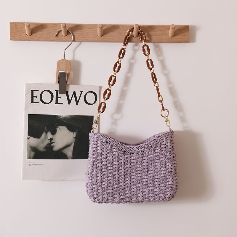 Strooien geweven tas voor dame - Woven Straw Bag recensie en prijs