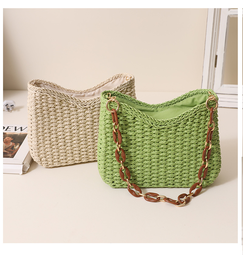 Strooien geweven tas voor dame - Woven Straw Bag recensie en prijs