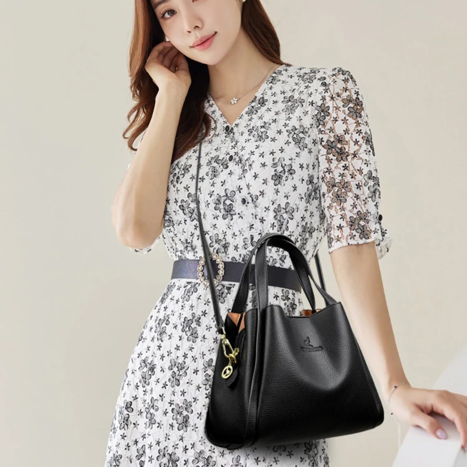Zachte leren grote shopper voo - Women Bags High End Brands recensie en prijs