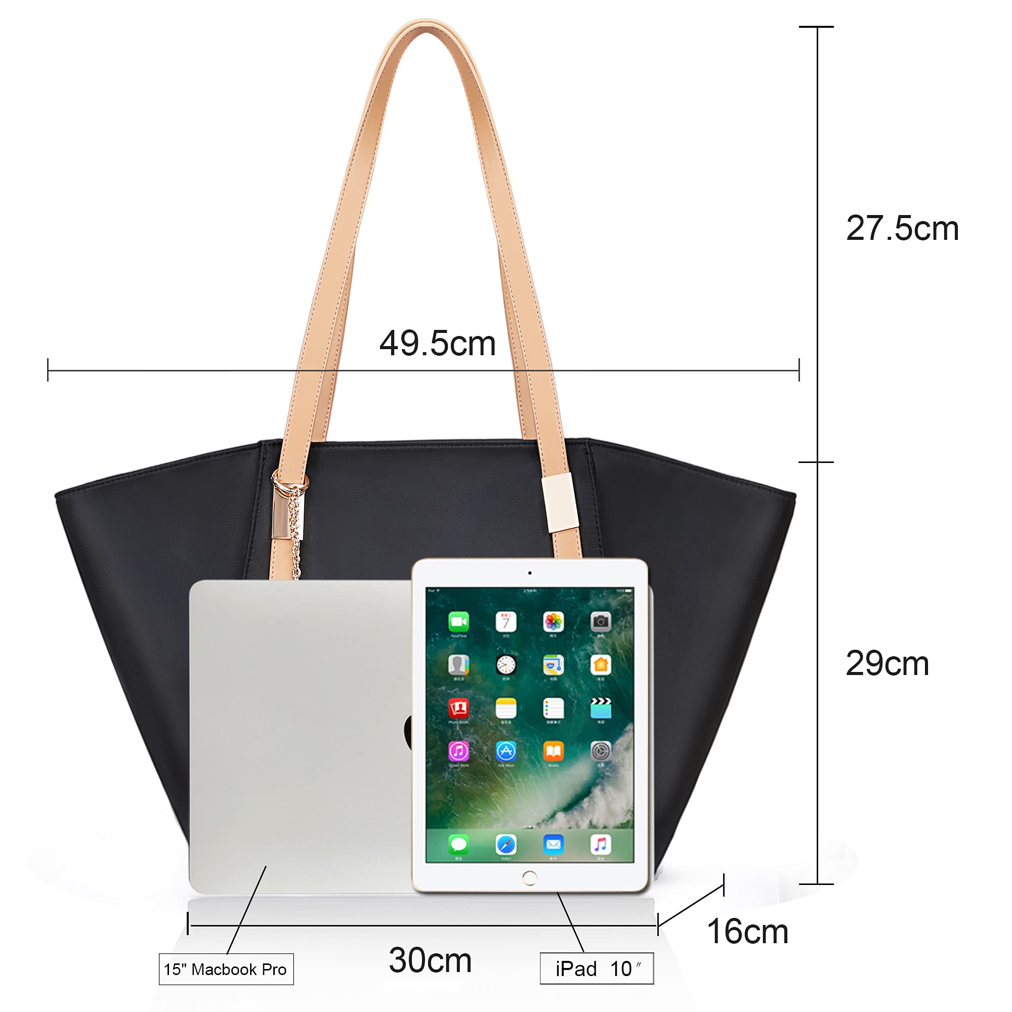 Pomelo Beste Tote Bag met Rits - Women'S Best Bags For Work recensie en prijs