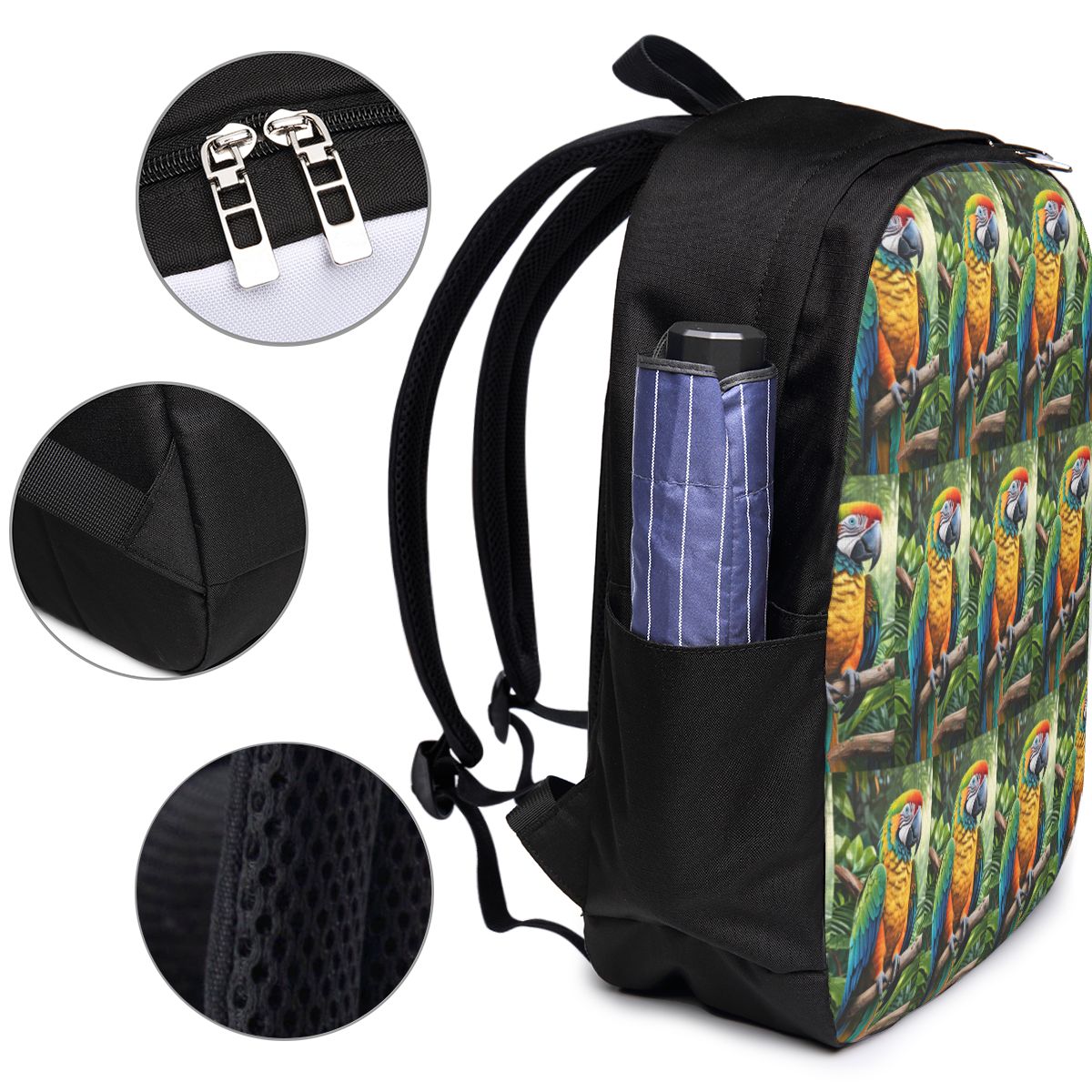 Leuke Macaw Parrots Rugzak Rei - Women Bags College recensie en prijs