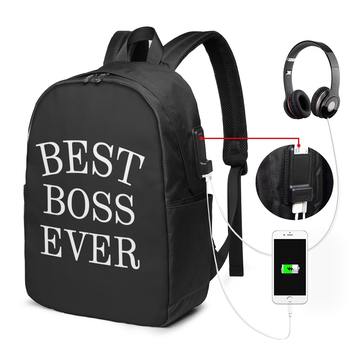 Lady Best Boss Ever Rugzak Rei - Women Bags College recensie en prijs