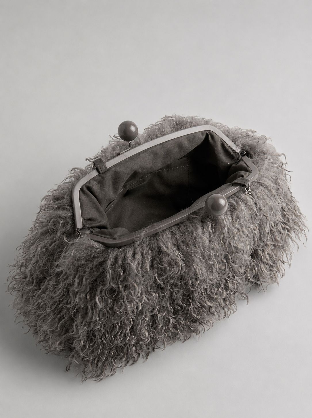 Dames kisslock imitatiebont ha - Women Bags Grey recensie en prijs
