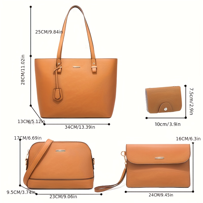 4 stuks mode damestassensets e - Women'S Bags Everyday recensie en prijs